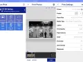 Aplikacja Epson iPrint pokazuje, jak połączyć drukarkę Epson z telefonem, wybierając drukarkę L3150 Series i ustawienia drukowania.