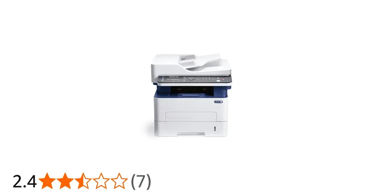 Kompaktowe urządzenie wielofunkcyjne Xerox WorkCentre 3225, drukarka, kopiarka i skaner w jednym.