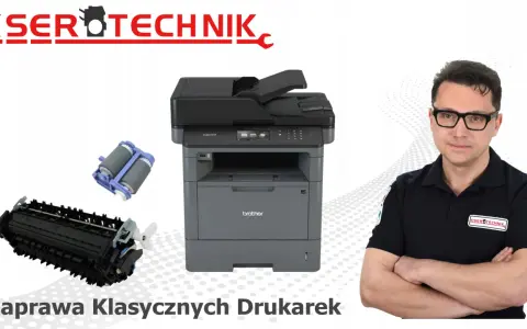 Komputer nie widzi drukarki Brother? Specjalista KSEROTECHNIK pomoże naprawić problem. Widoczna drukarka Brother, części zamienne i technik.