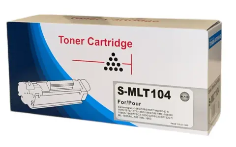 Pudełko z tonerem S-MLT104, kompatybilne m.in. z drukarką Samsung ML-1660.