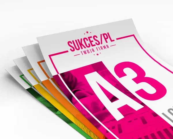 Ulotki A3 w żywych kolorach, idealne do promocji Twojej firmy. Dowiedz się, jak zrobić ulotkę, która przyciągnie uwagę!