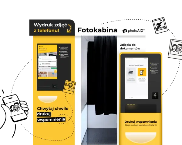 Gdzie można wydrukować dokument? W fotokabinie photoAiD wydrukujesz zdjęcia z telefonu, dokumenty A4 i odbitki.